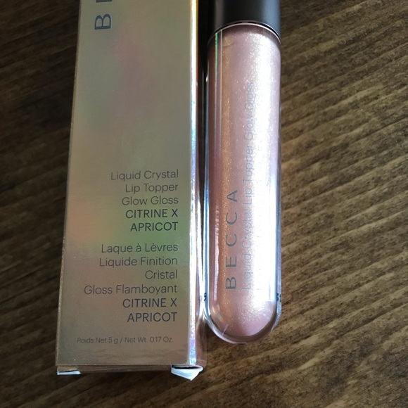 BECCA Other - Becca Liquid Crystal Lip Gloss Citrine x Apricot